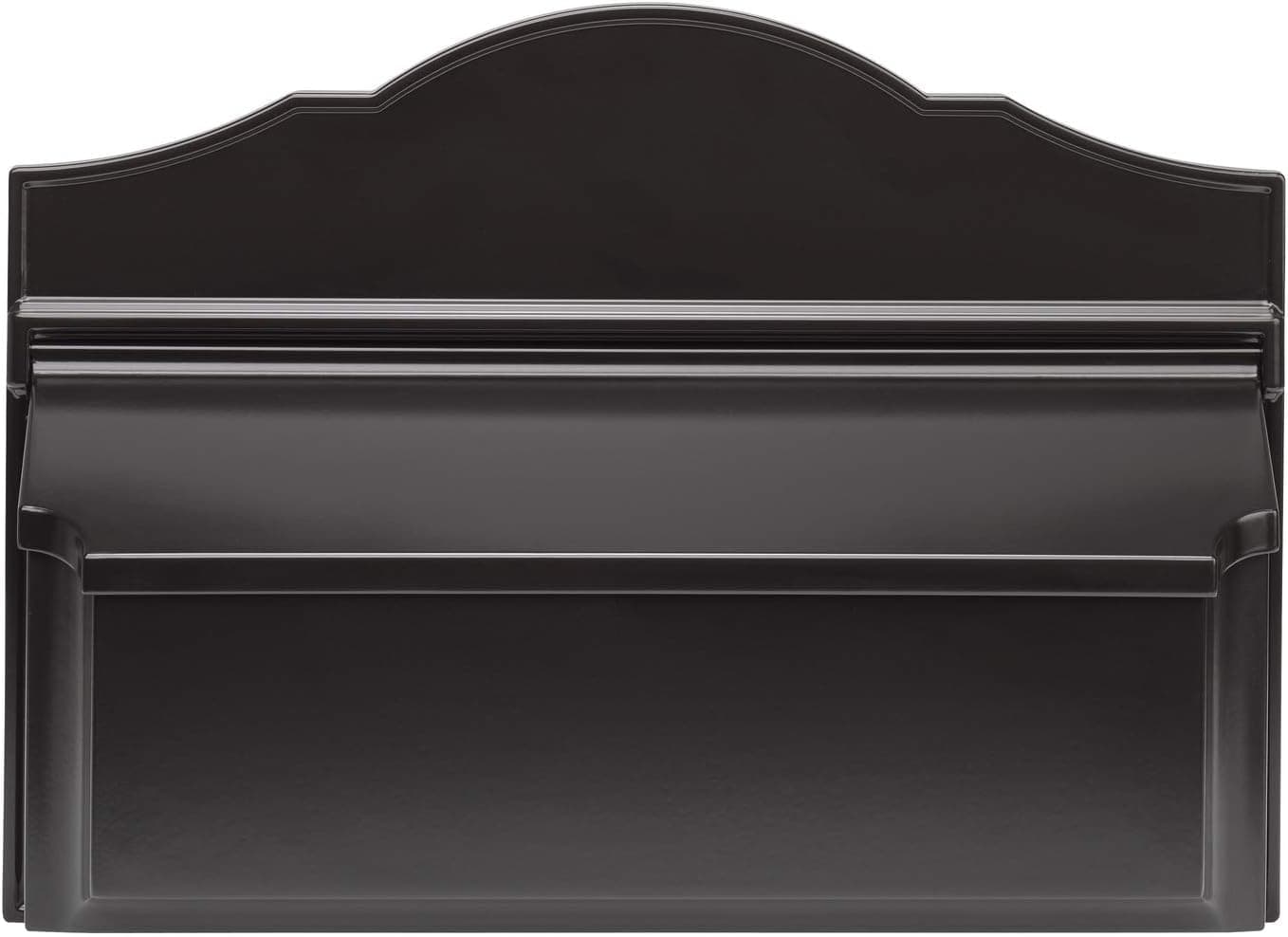 Whitehall 16600 Colonial Wall Mailbox, Black