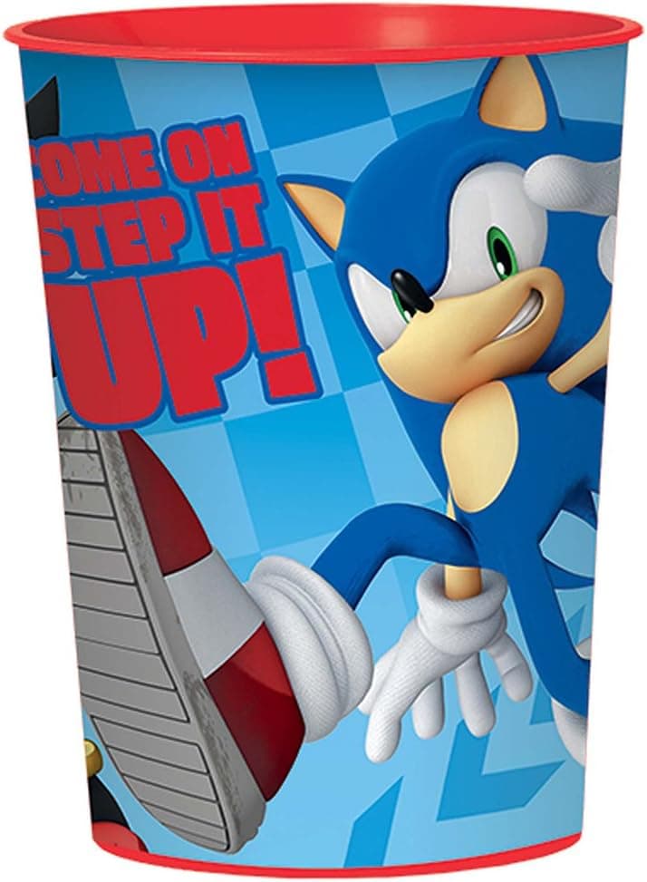 Sonic the Hedgehog Reusable Keepsake Cups (2ct)