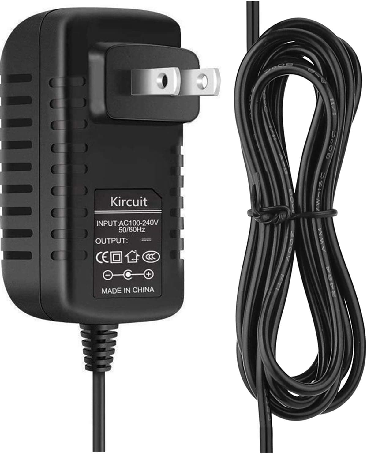 Kircuit 12V 1.5A AC Adapter Replacement for Netgear AC1200-WiFi Router Model R6120 Power Supply Cord Mains Barrel Round tip