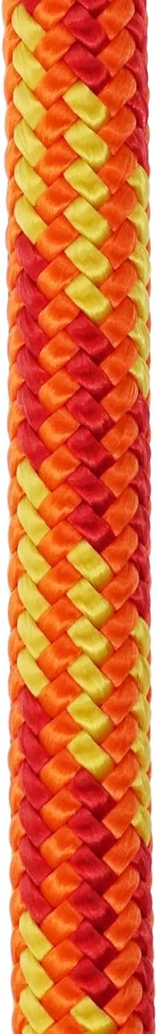 GM CLIMBING Arborist Rope Rigging Line 7/16in Double Braid 24-Strand 30kN / 6700Lb Tensile Strength Orange