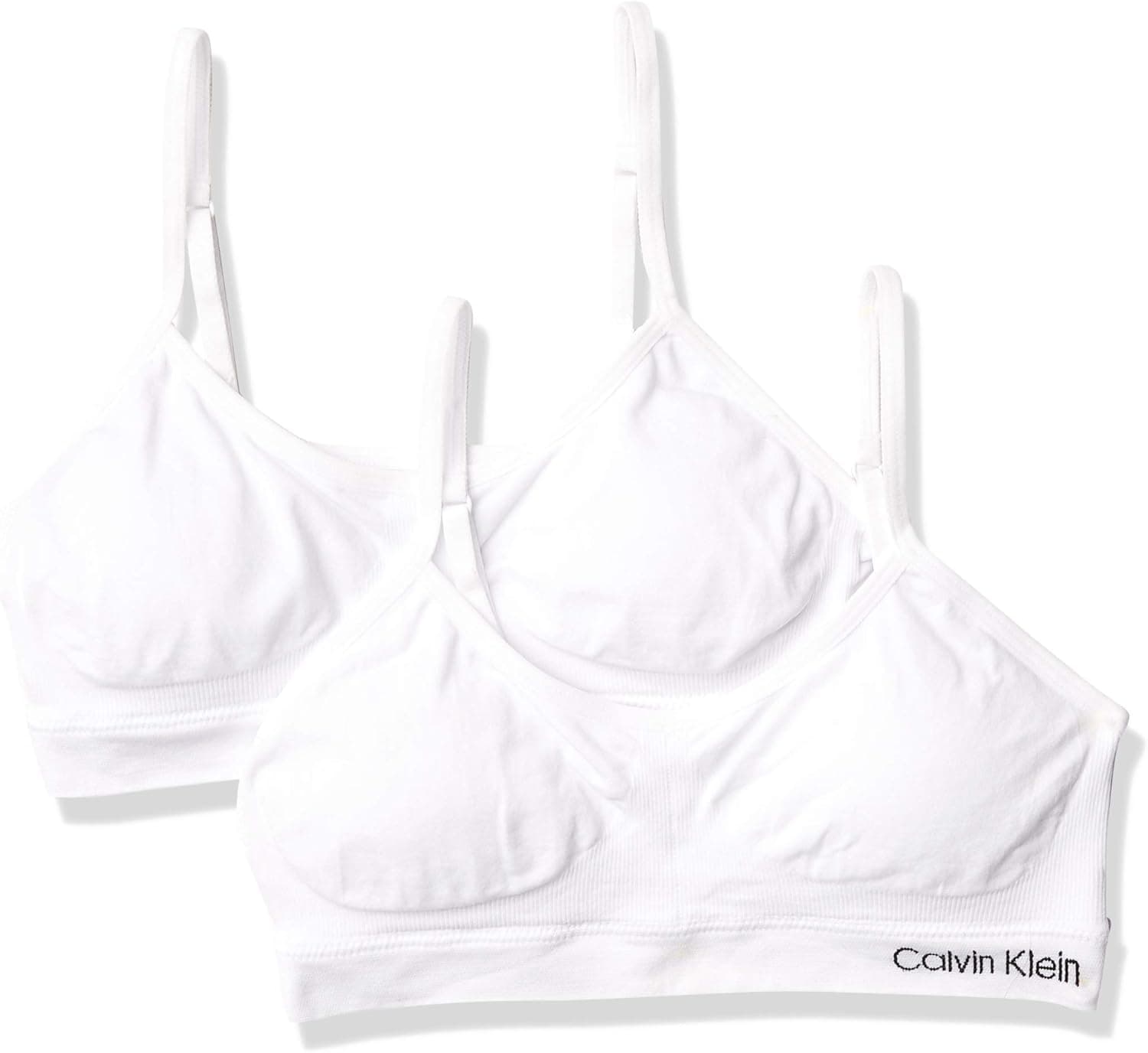 Calvin Klein Girls' Seamless Crop Bralette