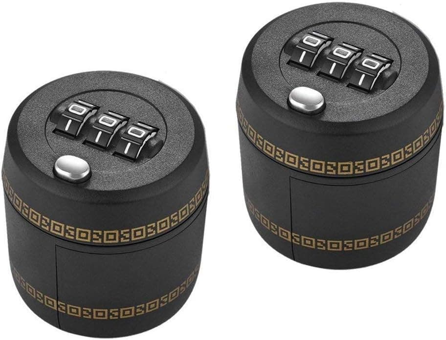 2 PCS Wine Bottle Lock Combination Password Code Lock Wine Whiskey Liquor Bottle Top Stopper Wine Cap Digital Lock
