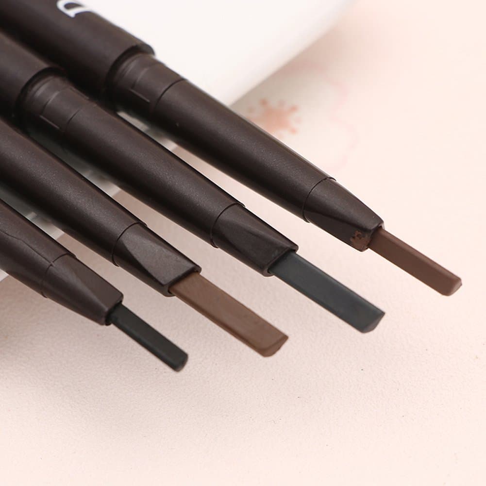 Scala 5 Pieces/package 2017 New Waterproof 5 Colors To Choose Eye Brow Eyeliner Eyebrow Pen Pencil With Brush Makeup Cosmetic Tool (5pcs Brown)