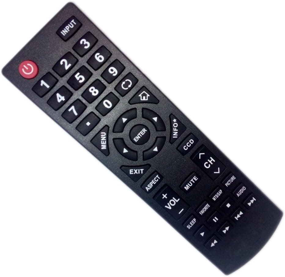 Replaced Remote Control Compatible for Insignia NS19E310NA15 NS-RC4NA-14 NS32D312NA15 NS-32D510NA15 NS39D40SNA14 LED LCD HDTV TV
