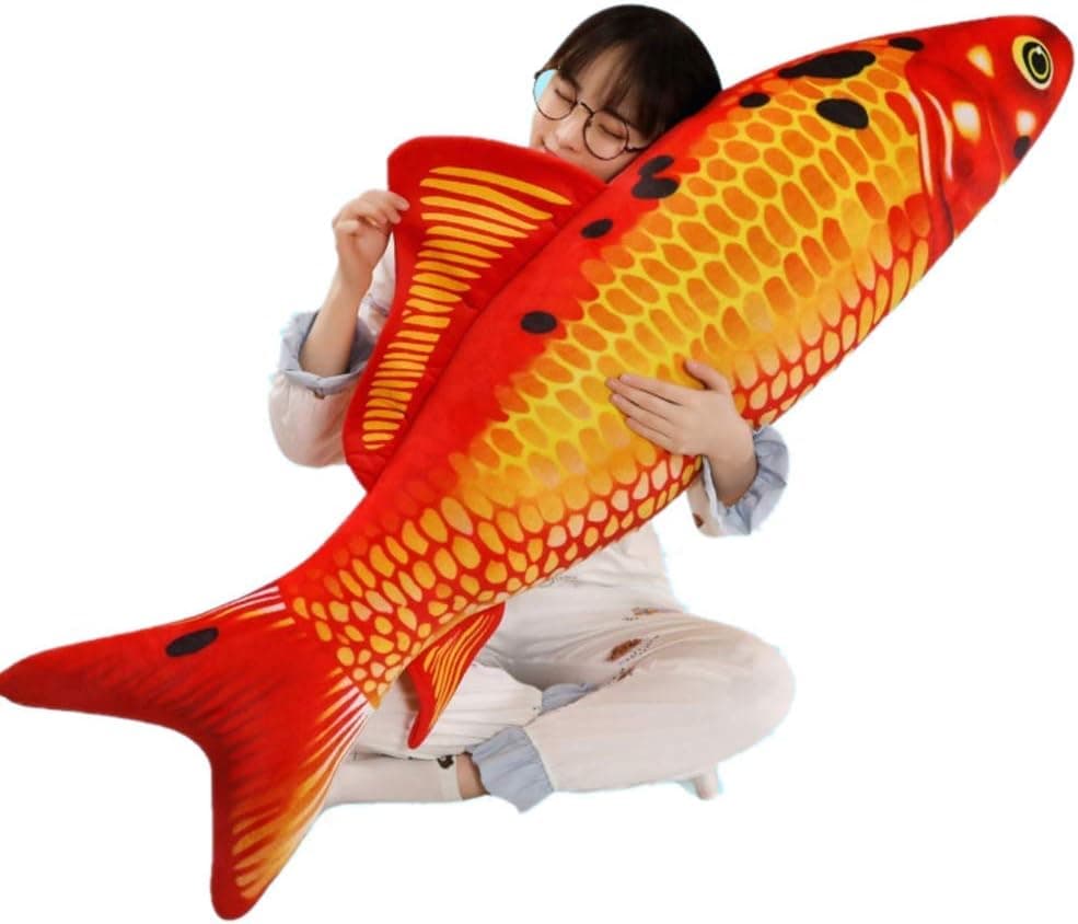 XIYUAN Giant-Simulation Fish Plush Toy/Toy Pillow/Stuffed Animal Toy, Used for Home Decoration Gifts, Toy Pillow (31.5 inches / 80 cm)