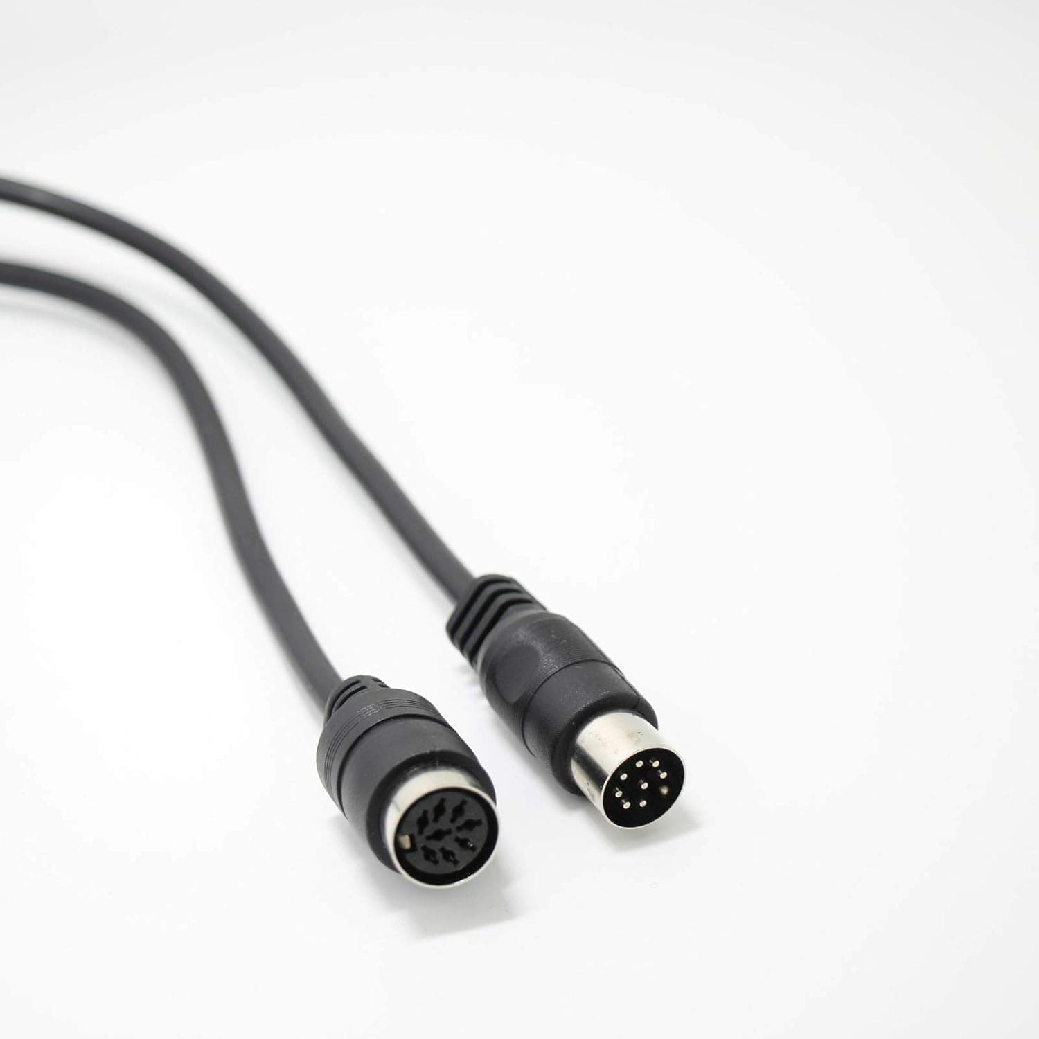 Bonita Treasures New 8 Pin Din Male-Female Cable 9FT Extension for use on Turbografx 16 Controller