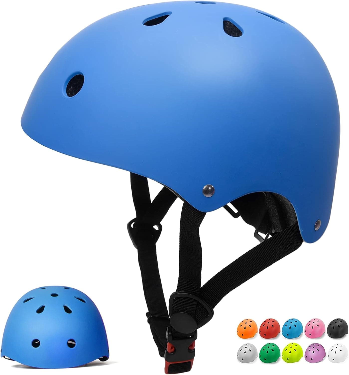 Glaf Toddler Bike Helmet 2-8 Years Old Kids Helmets Boys Girls Multi-Sport Helmet Adjustable Skateboard Cycling Helmet Lightweight 2 Sizes