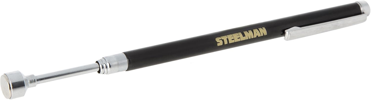 STEELMAN 41822 24-Inch Telescoping 3.5-Pound Hold Magnetic Pickup Tool