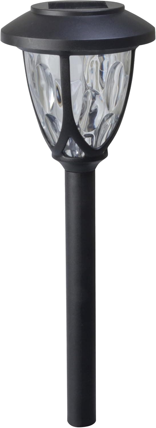 Moonrays 97517 Meredith LED Plastic Path Light, Black (4 Pack)