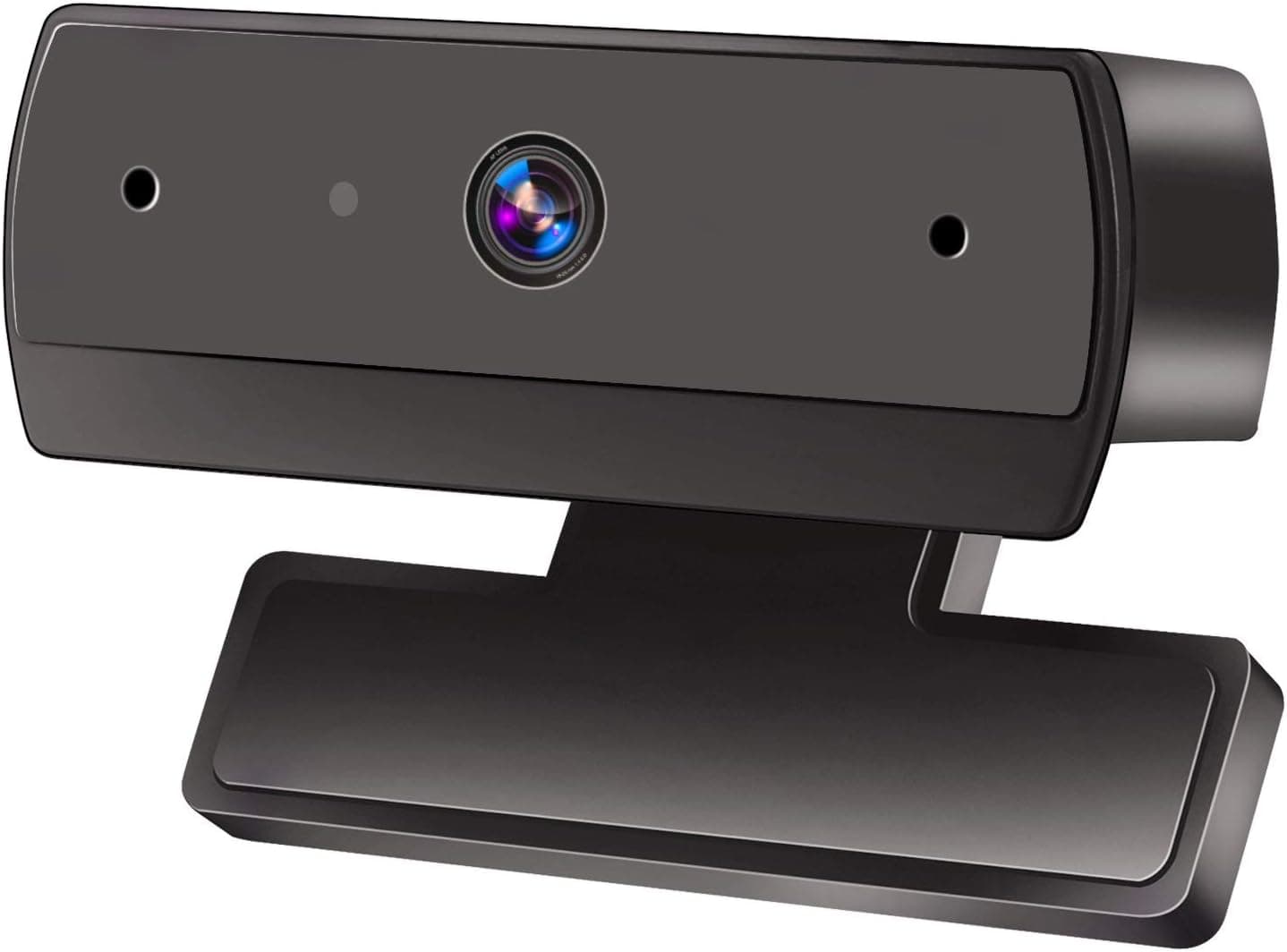 1080P Webcam with Stereo Microphone, HD USB Computer Camera for Streaming Online Class or Office, PC Mac Desktop Laptop, Plug and Play, for Zoom/Skype/Teams/OBS, Conferencing and Video Calling