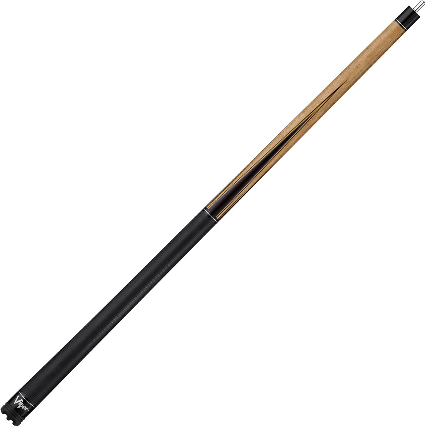 Viper Naturals QR (Quick Release) 58" 2-Piece Billiard/Pool Cue, Dark Brown