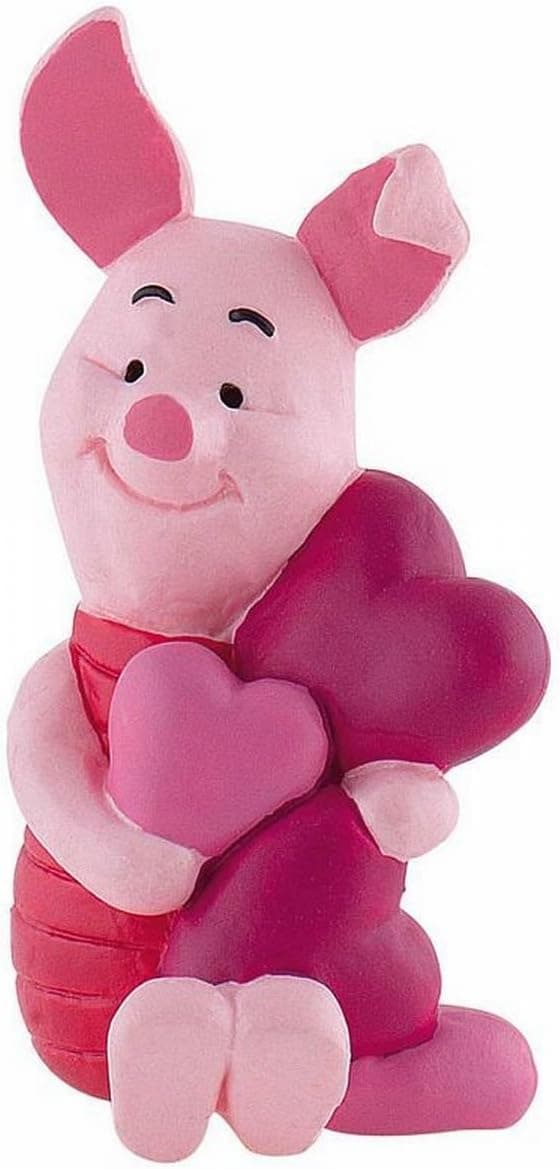 Bullyland Piglet with Hearts Action Figure