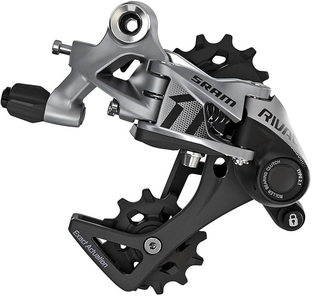 SRAM Rival1 Type 2.1 Mountain Bicycle Rear Derailleur Medium Cage Gray