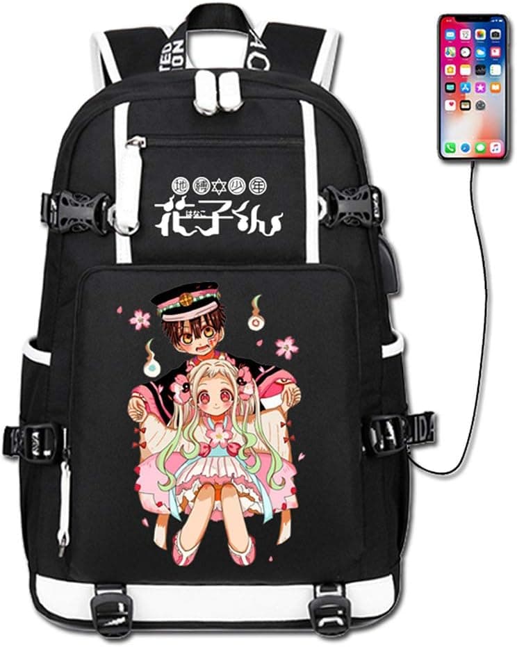 GO2COSY Anime Toilet Bound Hanako kun Backpack Daypack Student Bag School Bag Bookbag Shoulder Bag