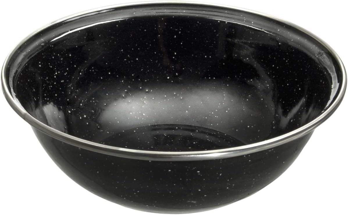 Highlander Deluxe Enamel Bowl Black