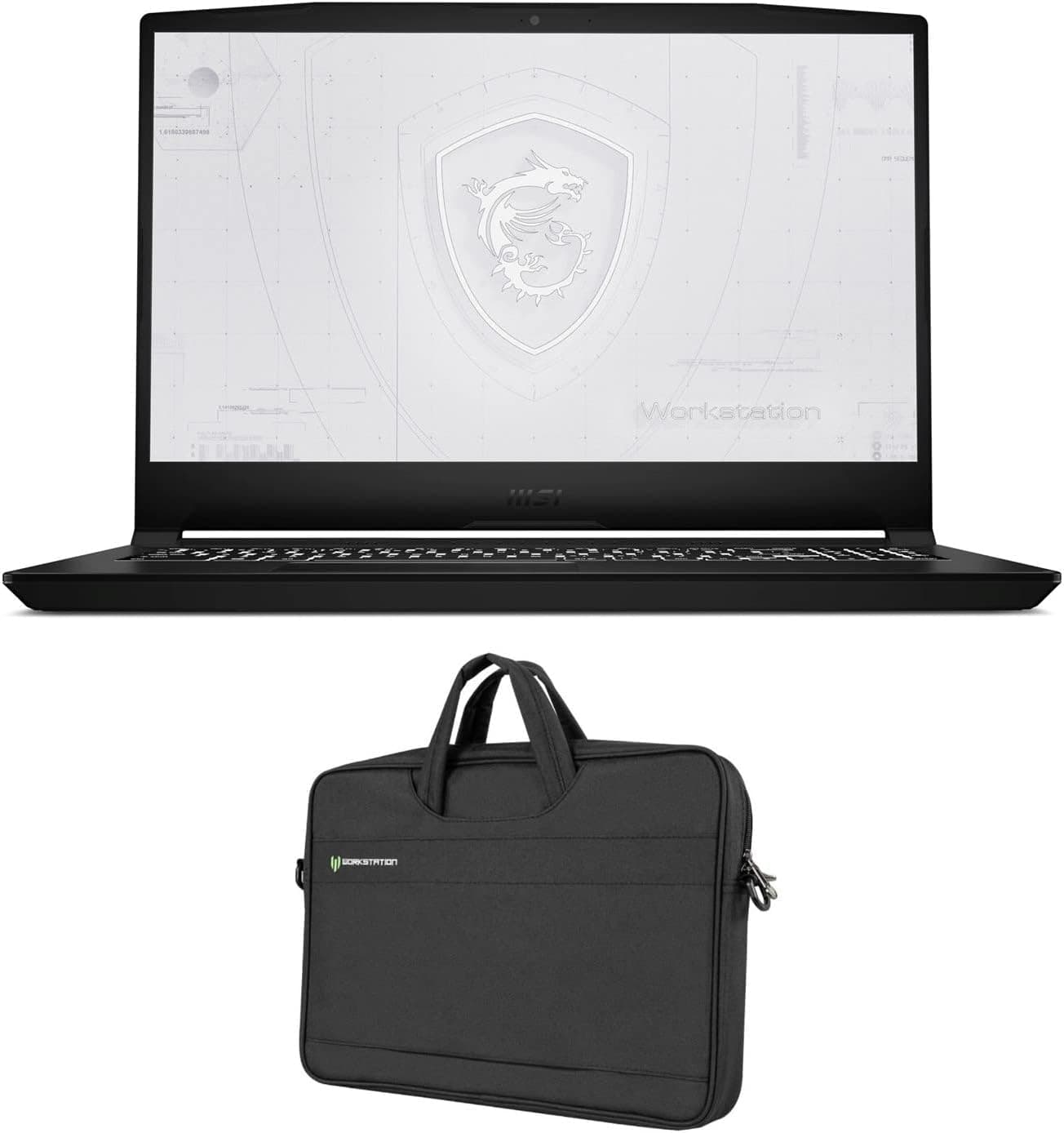 2021 EXPC WF66 11UJ-267 Enthusiast by_MSI 15 Inch Mobile Workstation Laptop (i7-11800H, 64GB RAM, 2TB NVMe SSD, Quadro A2000 4GB, 15.6" FHD, Windows 10 Pro) 3D Professional Notebook Computer
