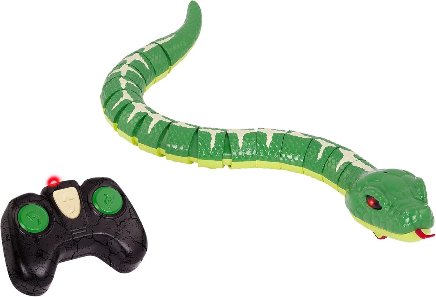 Terra by Battat Remote Control Emerald Tree Boa - Electronic Snake Toy for Kids Ages 6+