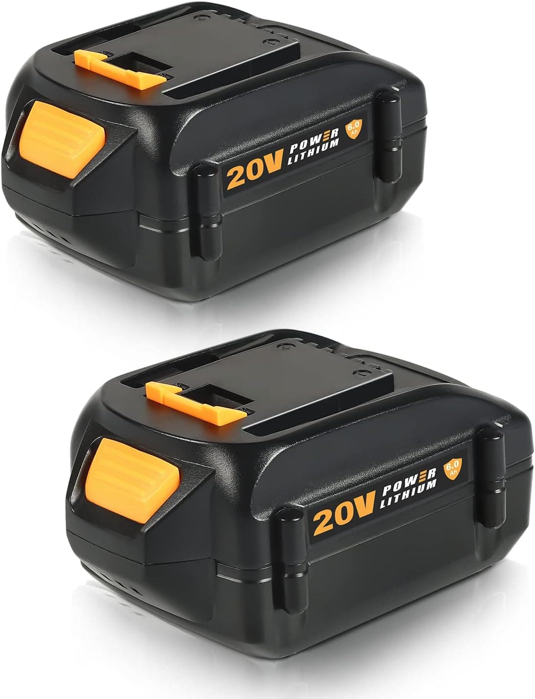 Lenoya 6.0Ah Replacement for Worx Battery 20V 2Packs