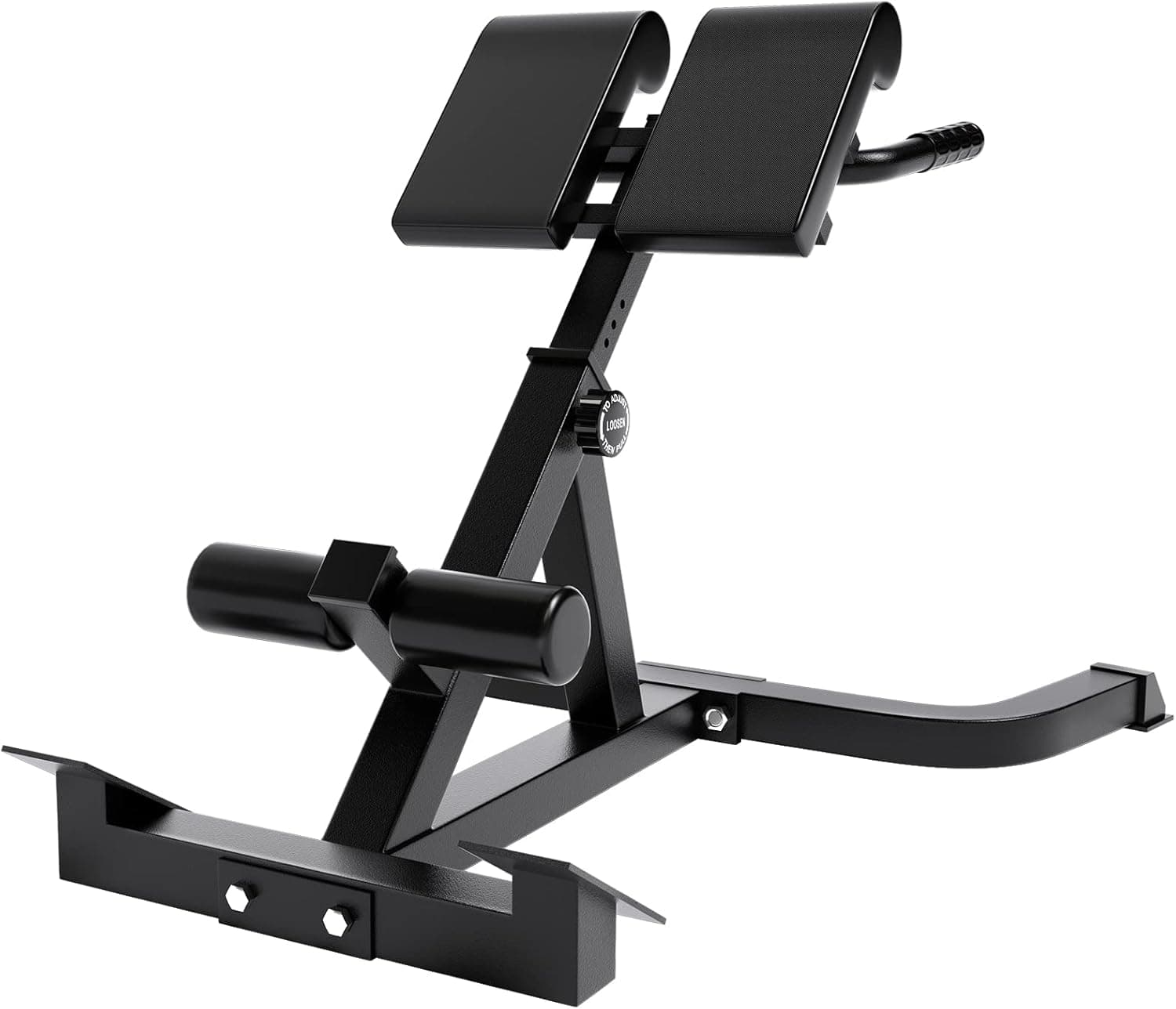 Loupusuo Roman Chair,Back Extension Bench,Multi Functional Ab Bench, Hyperextension Bench Abdominal Exercise, Waist Extension Workout, Buttocks Machine, Leg Strength Trainer Home Men Women Full Body
