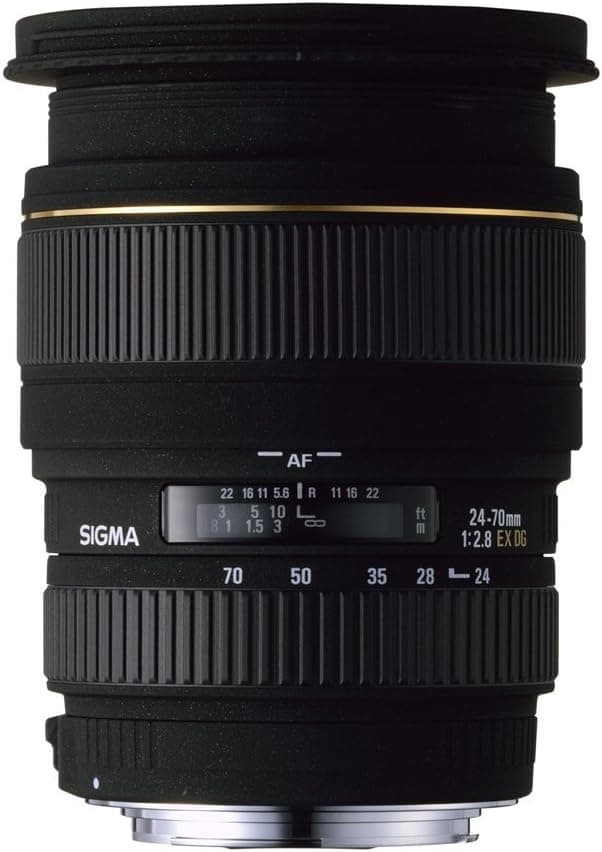 Sigma 24-70mm f/2.8 EX DG Macro Aspherical Large Aperture Standard Zoom Lens for Nikon SLR Cameras