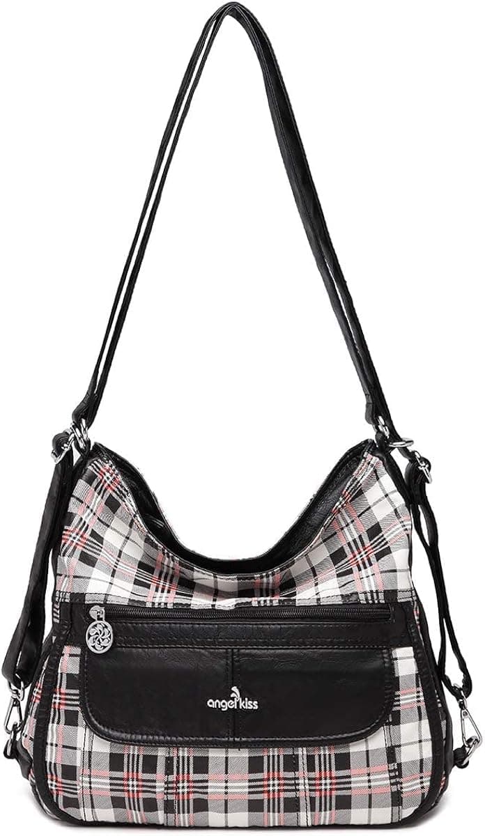 Womens Handbags Purse Soft Vegan Leather Shoulder Crossbody Bag Waterproof Hobo Bag for Women