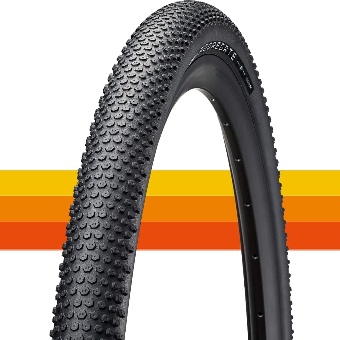 AMERICAN CLASSIC Gravel Bike Tire, Aggregate Tubeless Ready Bicycle Tire, 650B x 47C, 700 x 40C, 700 x 50C, Mixed Surface