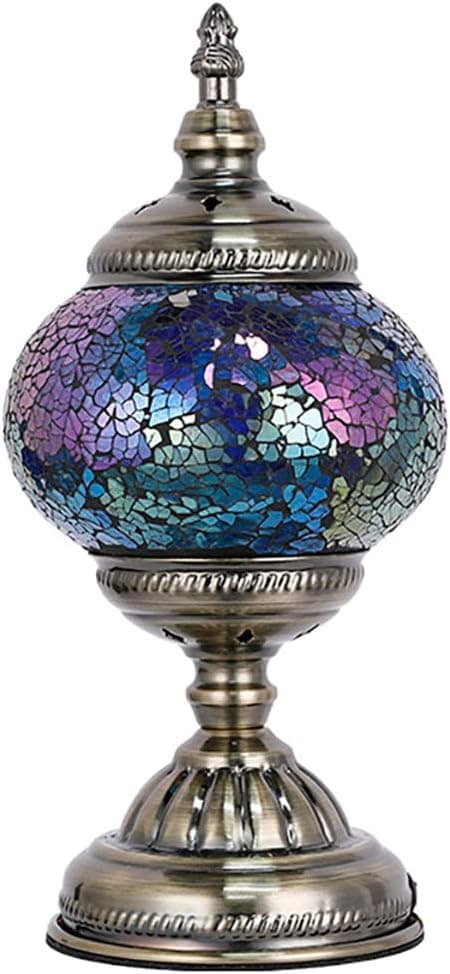 Turkish Mosaic Lamp NBHUZEHUA Vintage Stained Glass Moroccan Style Little Girl Kid Room Bedroom Decor