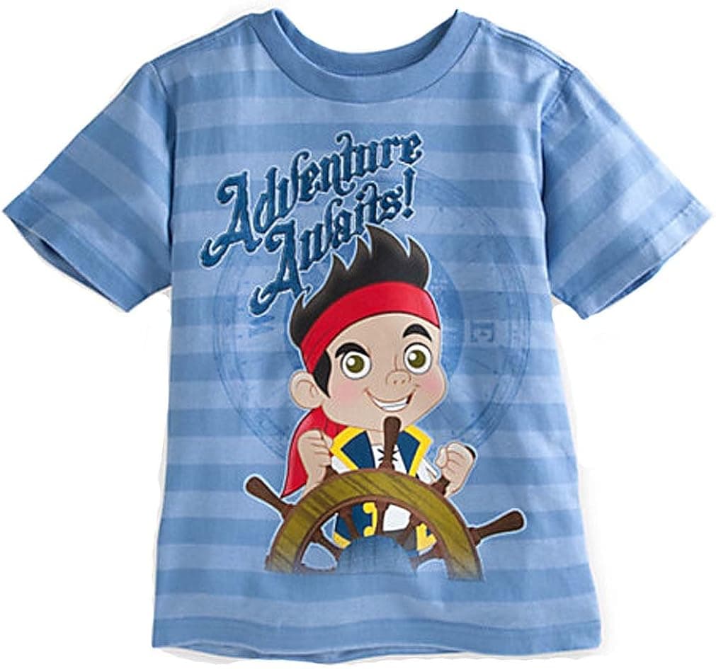 Disney Store - Jake and The Never Land Pirates Tee for Boys Blue