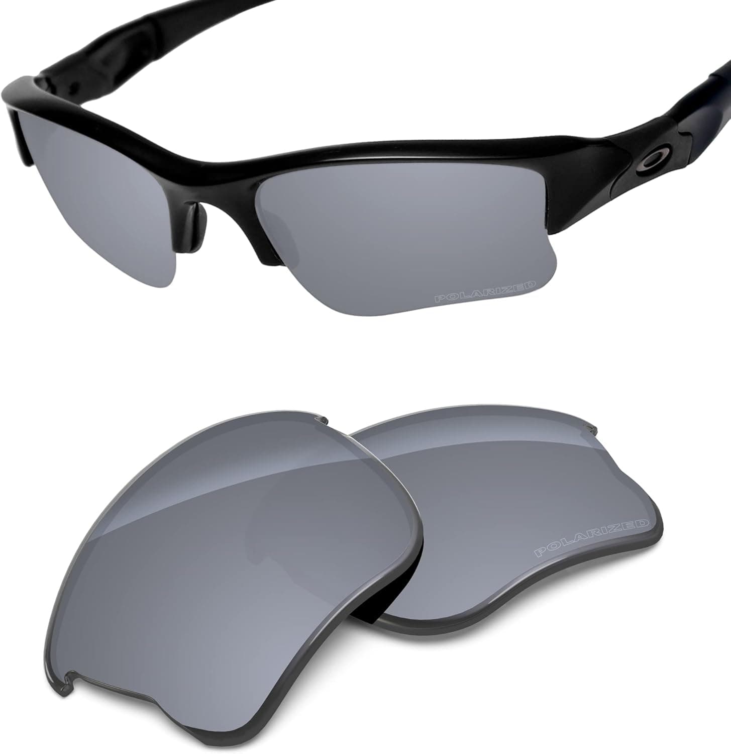 Tintart Performance Lenses Compatible with Oakley Flak Jacket XLJ Polarized Etched