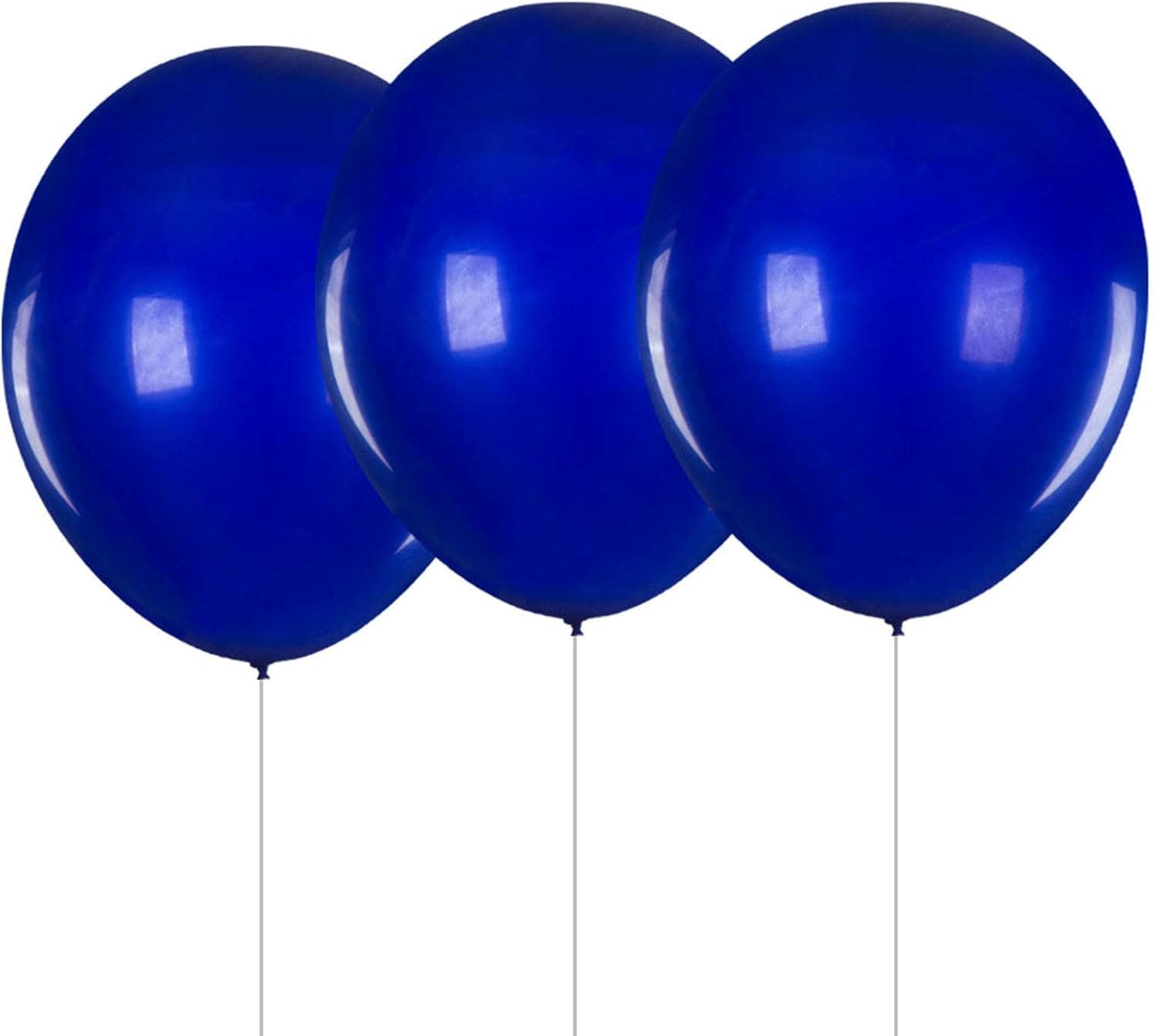 18 Inch Navy blue Balloons Party Latex Balloon,Pack of 24