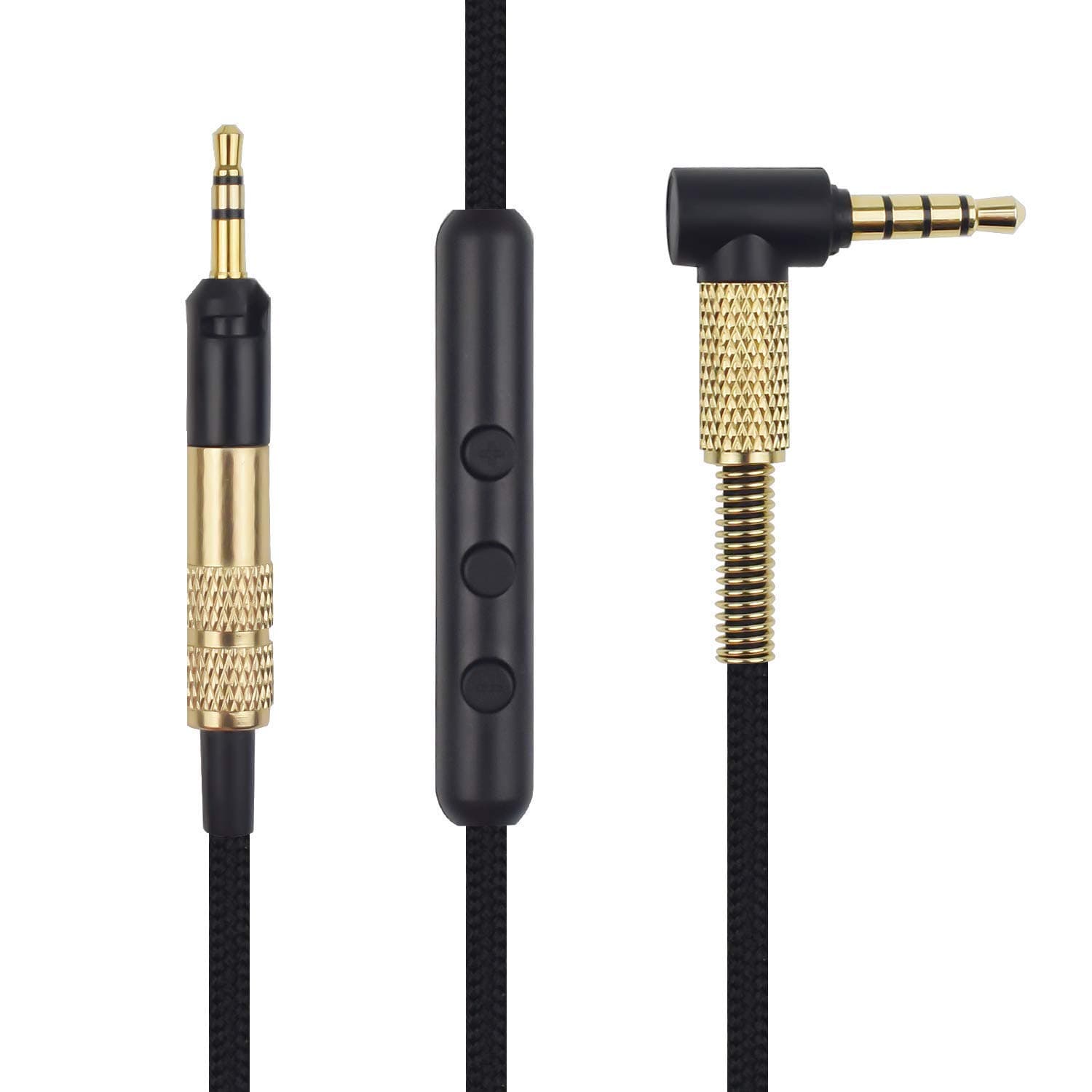 OKCSC Headphone Extension Cords Audio Upgrade Cable Headset Cable for Stereo Plug Cable for Sennheiser HD 598 HD558 HD518 with Mic