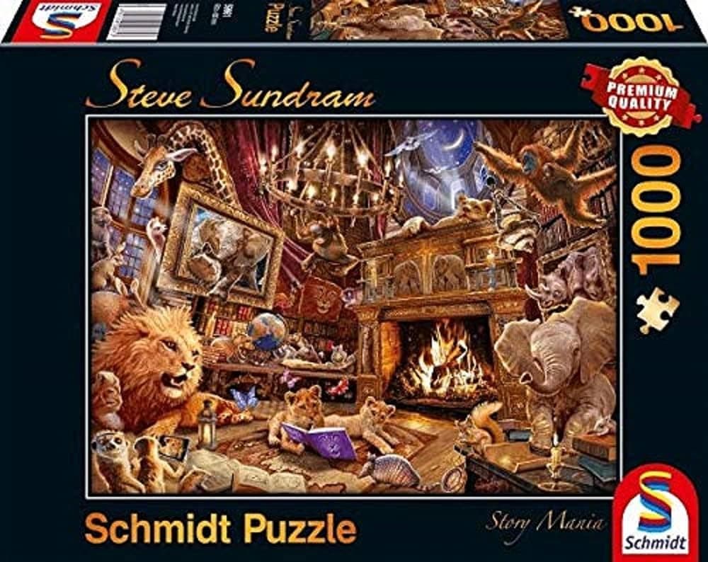 Schmidt Steve Sundram: Story Mania Jigsaw Puzzle (1000pc)