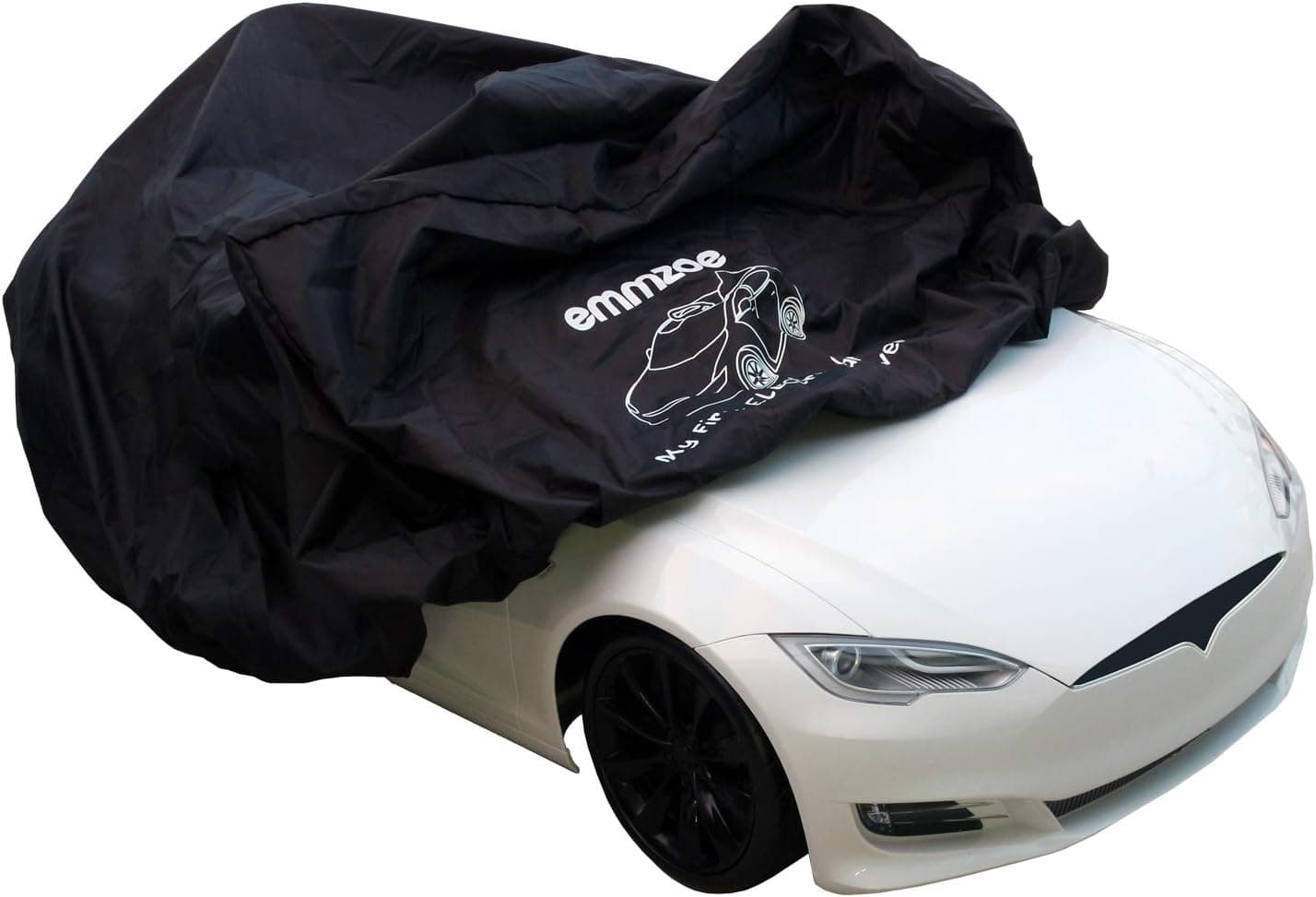 Emmzoe Single Rider Ride-On Car Cover for Kids Electric Vehicles - Universal Fit, Water Resistant, UV Rain Snow Protection