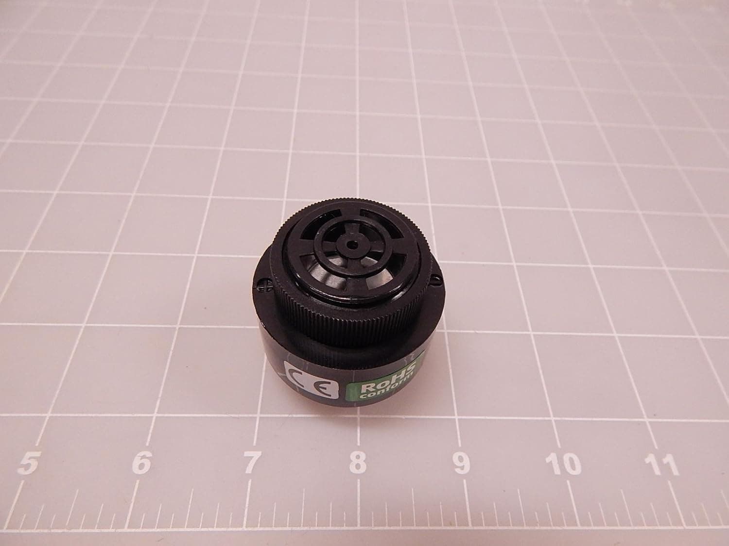 ICC / Intervox BRP4535S-12-CP , Piezoelectric Alarm; 90 dB (Min.) @ 30 cm; Intermit; 4 to 16; 20 mA (Max.)