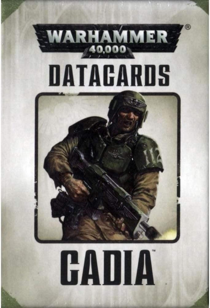 Warhammer 40k Datacards Cadia