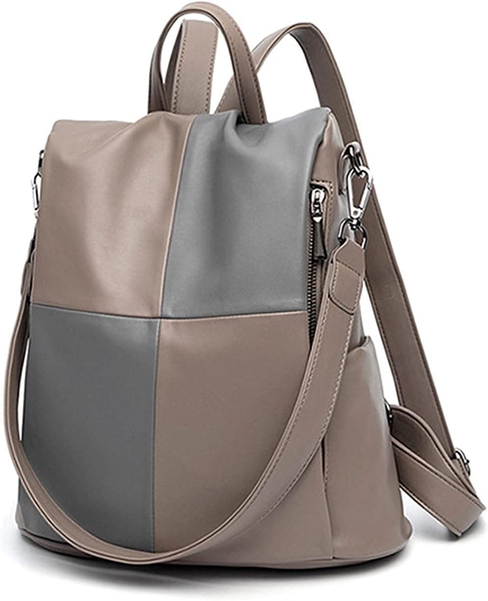 Women Travel Backpack Purse Anti Theft Rucksack Casual Shoulder Handbags Ladies Patchwork Satchel Bags