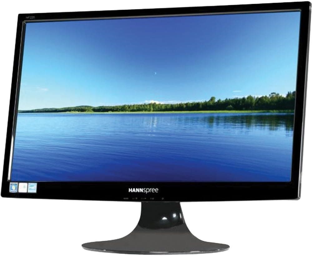 22" Hannspree HF225DPB DVI Blu-ray 1080p Widescreen LCD Monitor w/Speakers & HDCP Support (Black)