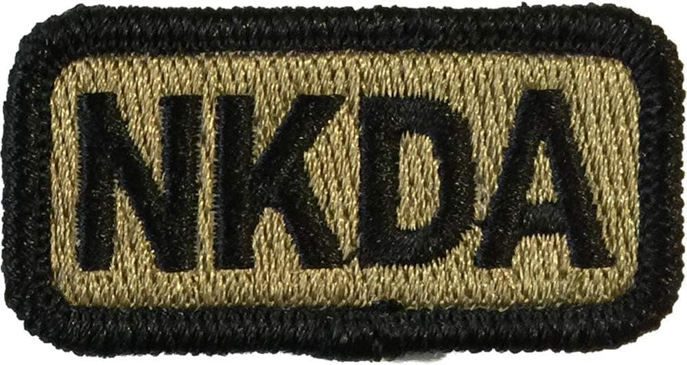 Gadsden and Culpeper NKDA Tactical Patch 2"x1" - Coyote