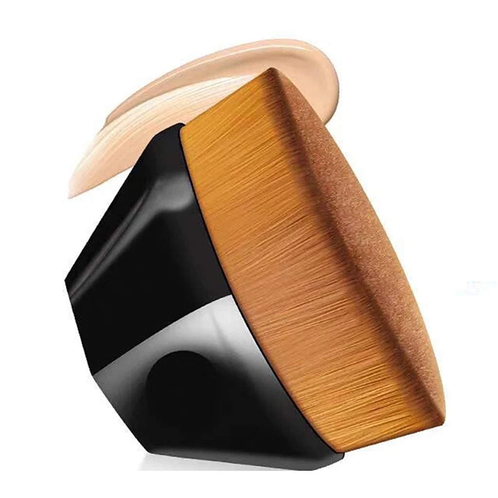 Foundation Makeup Brush Flat Top Travel Liquid Foundation Brush Perfect for Blending Liquid Cream or Flawless Powder Cosmetics Full Coverage Face & Body Makeup Tools