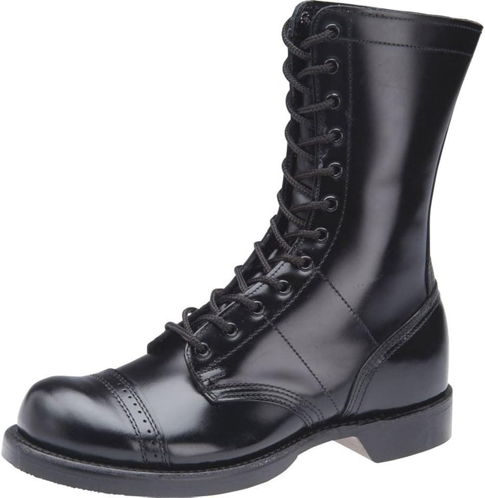 Corcoran Men's 1500 10" Jump Work Boot Round Toe Black 13.5 D