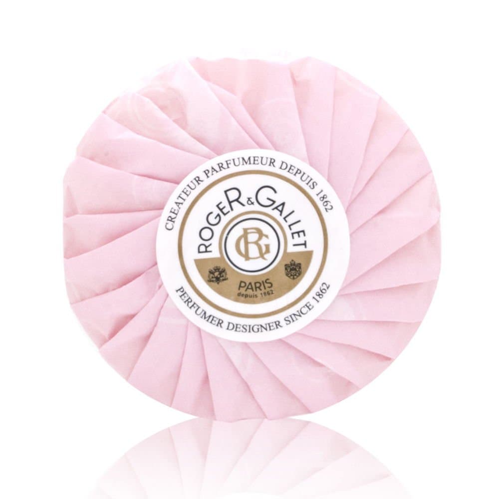 Rose by Roger & Gallet 3.5 oz Gentle Perfumed Soap with Dish