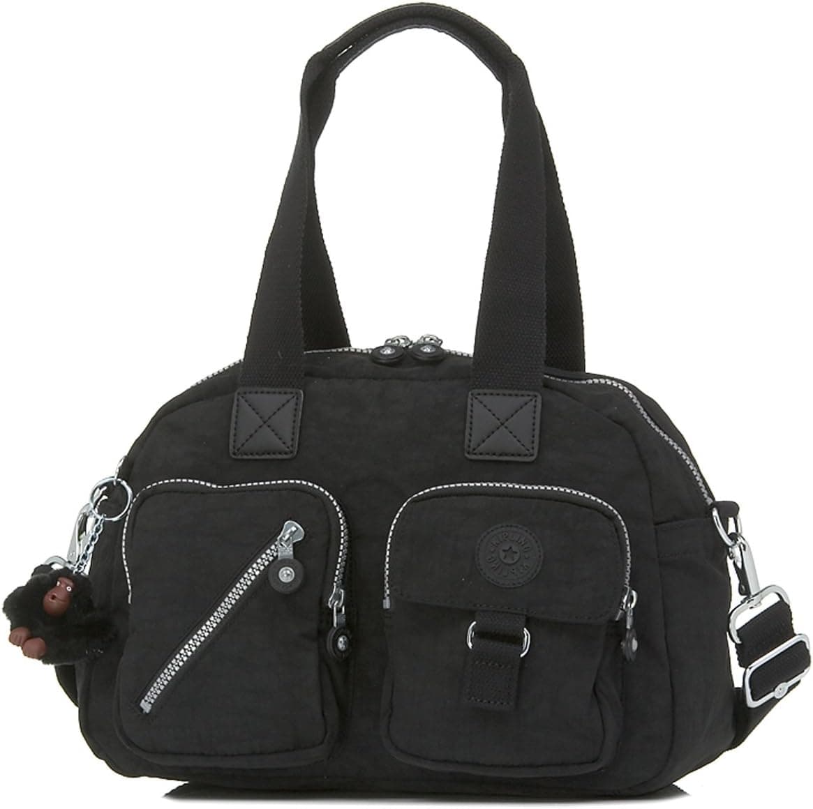 Kipling Luggage Defea Handbag with Shoulder Strap, Black, One Size