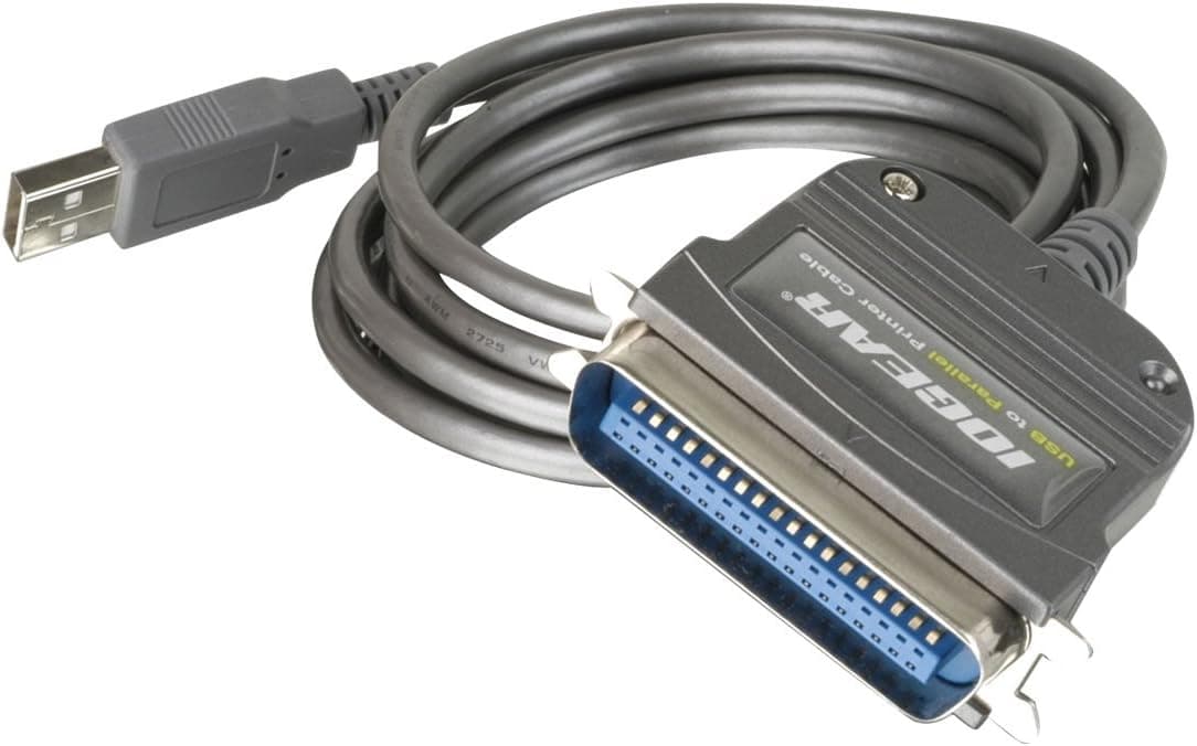 IOGEAR USB to Parallel IEEE 1284 Printer Adapter, GUC1284B