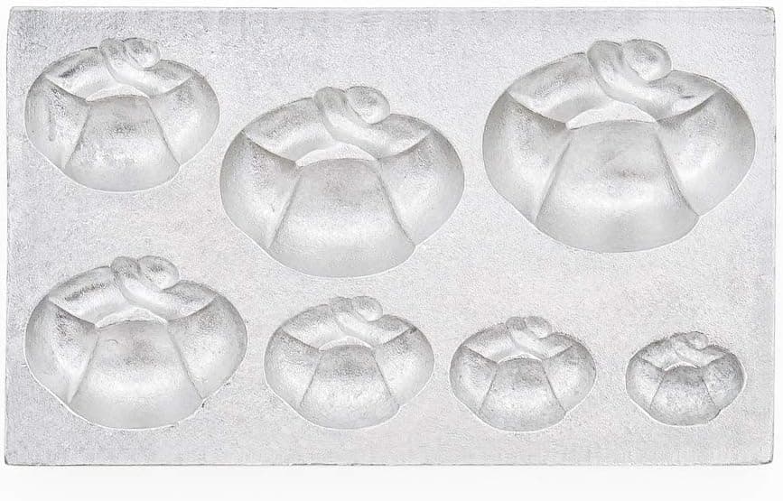 Odoria 1:12 Miniature 4 Size Croissants Baking Mould Dollhouse Kitchen Accessories