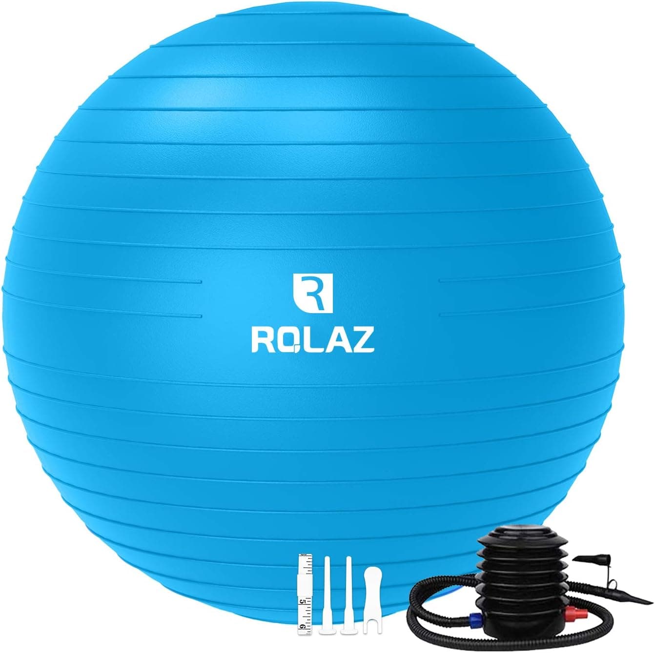ROLAZ Exercise Ball Yoga Stability Ball Women Pregnancy Birthing Office Chair Ball for Fitness Workout Balance (55-75cm)