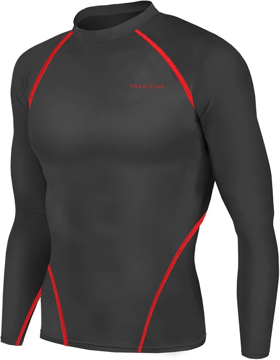New Men Sports Apparel Long Sleeves Shirts Skin Tights Compression Base Under Layer Top
