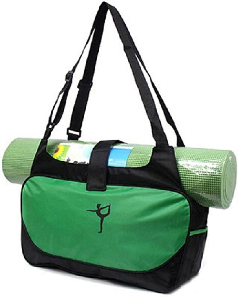 Faswin Yoga Mat Tote Bags (Green)