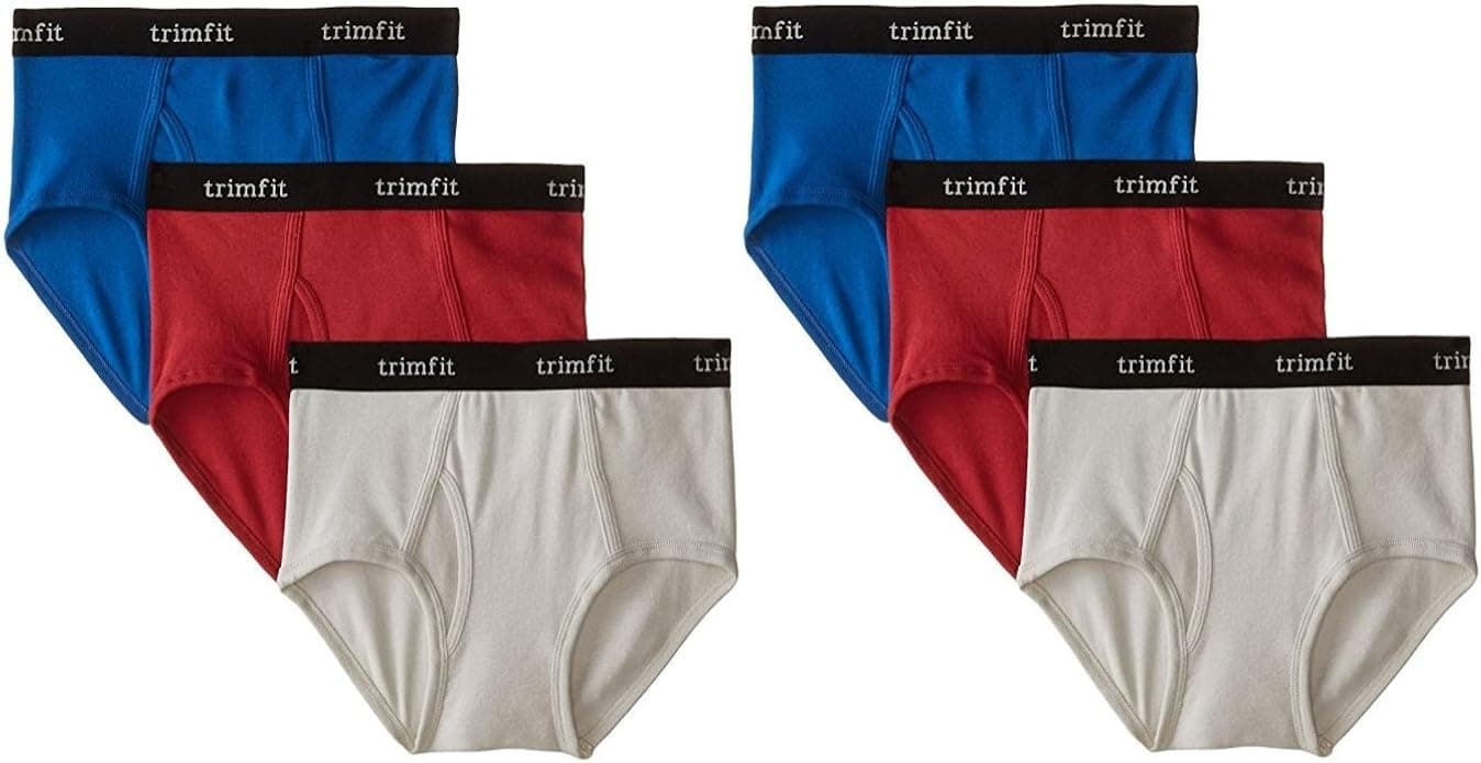 Trimfit Boys 100% Combed Cotton Briefs (Pack of 6)
