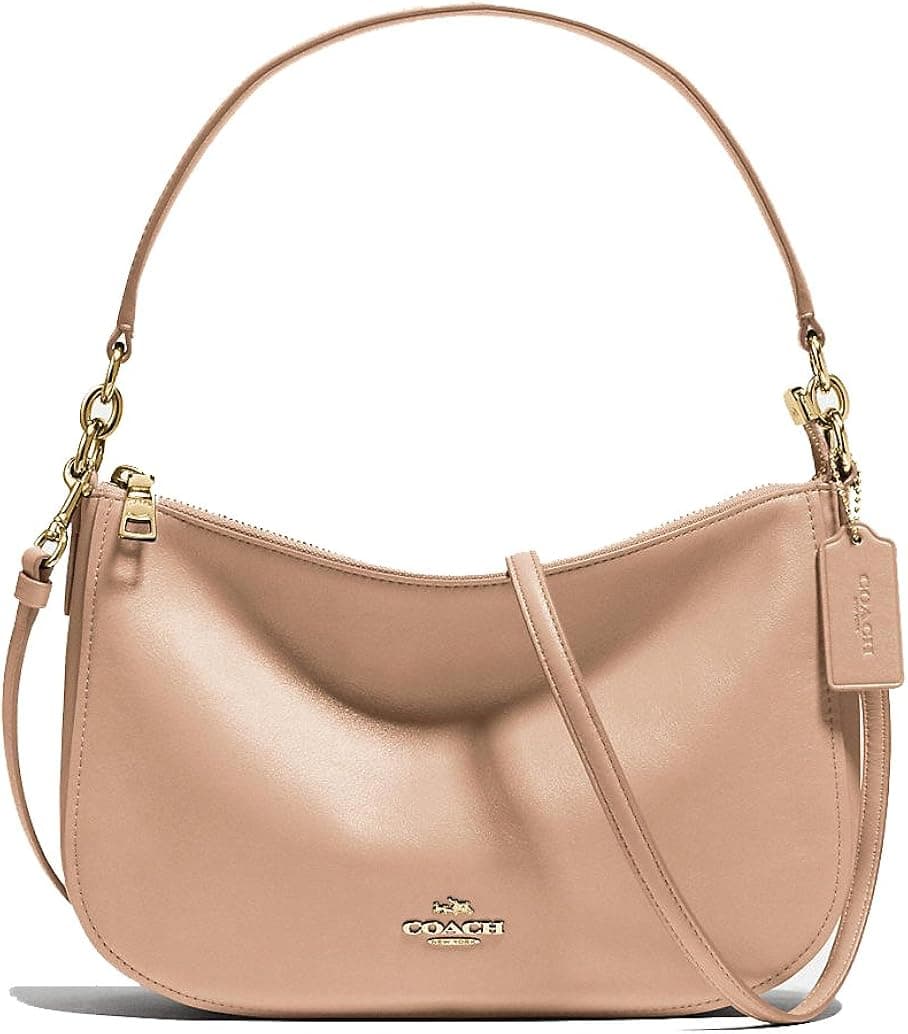 Coach Chelsea Crossbody. Color Light Gold/Beechwood Style No. 37018 LIEQO