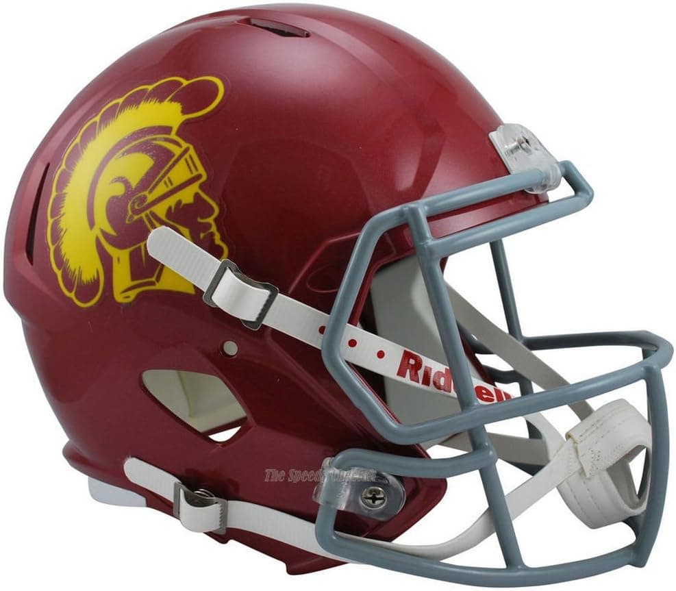 Riddell USC Trojans Officially Licensed NCAA Speed Full Size Replica Football Helmet